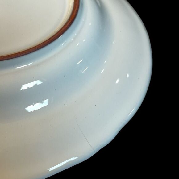 Herend Village Pottery Hungary Floral Trellis Set Of 4 Salad Plates Hand Painted - Picture 8 of 11